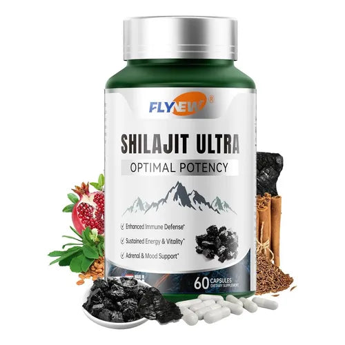 Shilajit Ultra x60 Caps. | Mayor resistencia y duración 🔥🍆