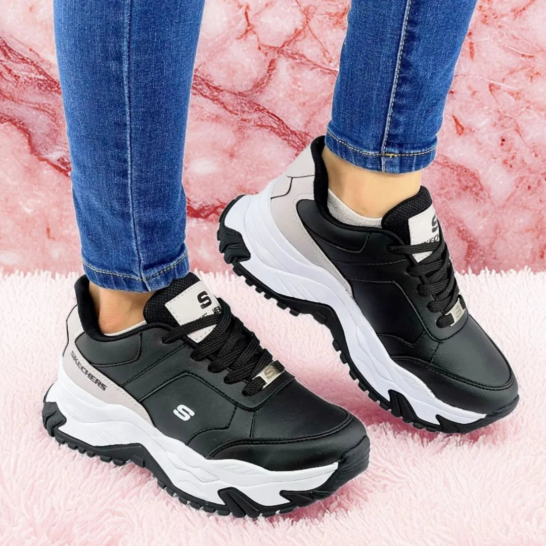 Sk3tchers Dama Suela Alta