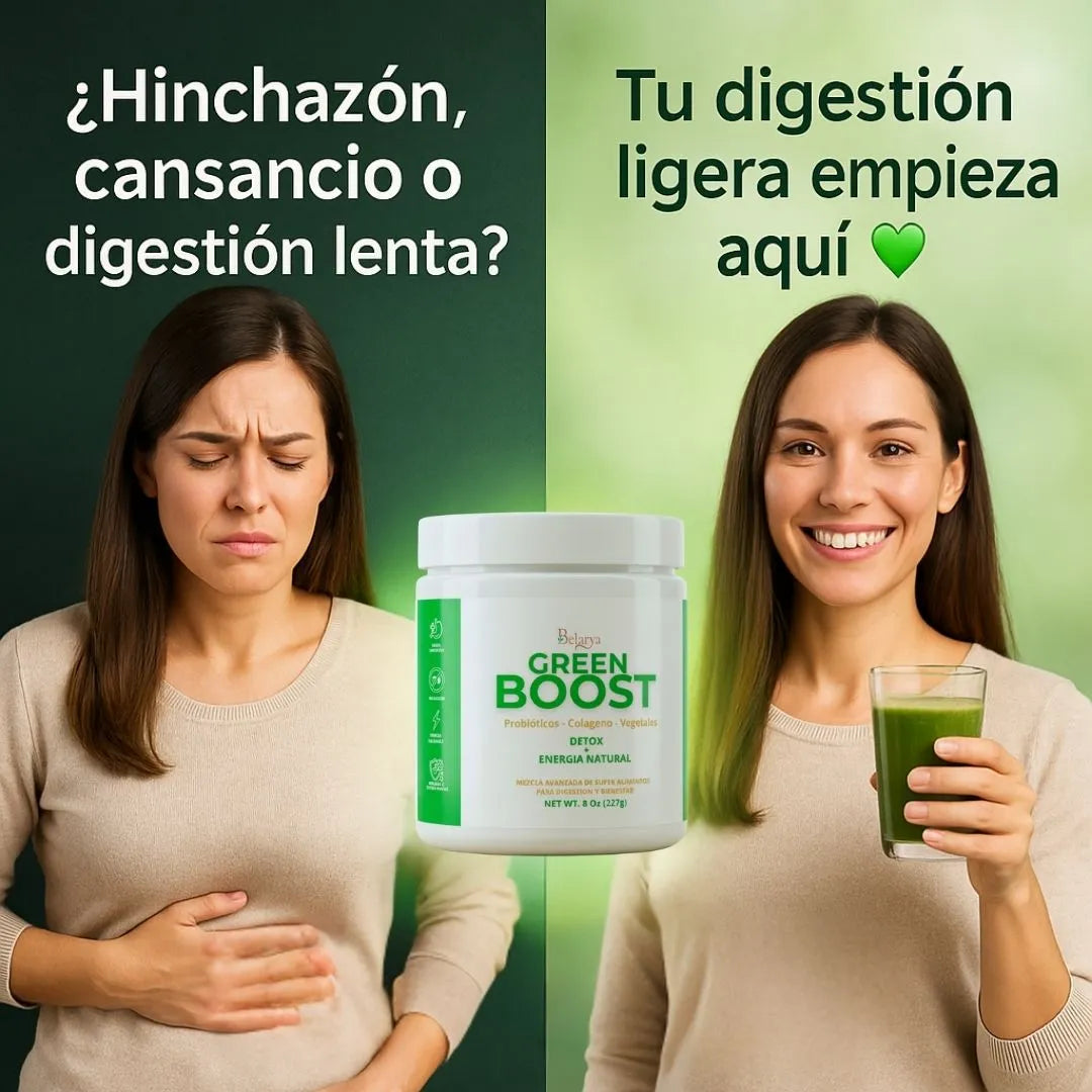Green Boost | Limpia, desinflama y aumenta energia