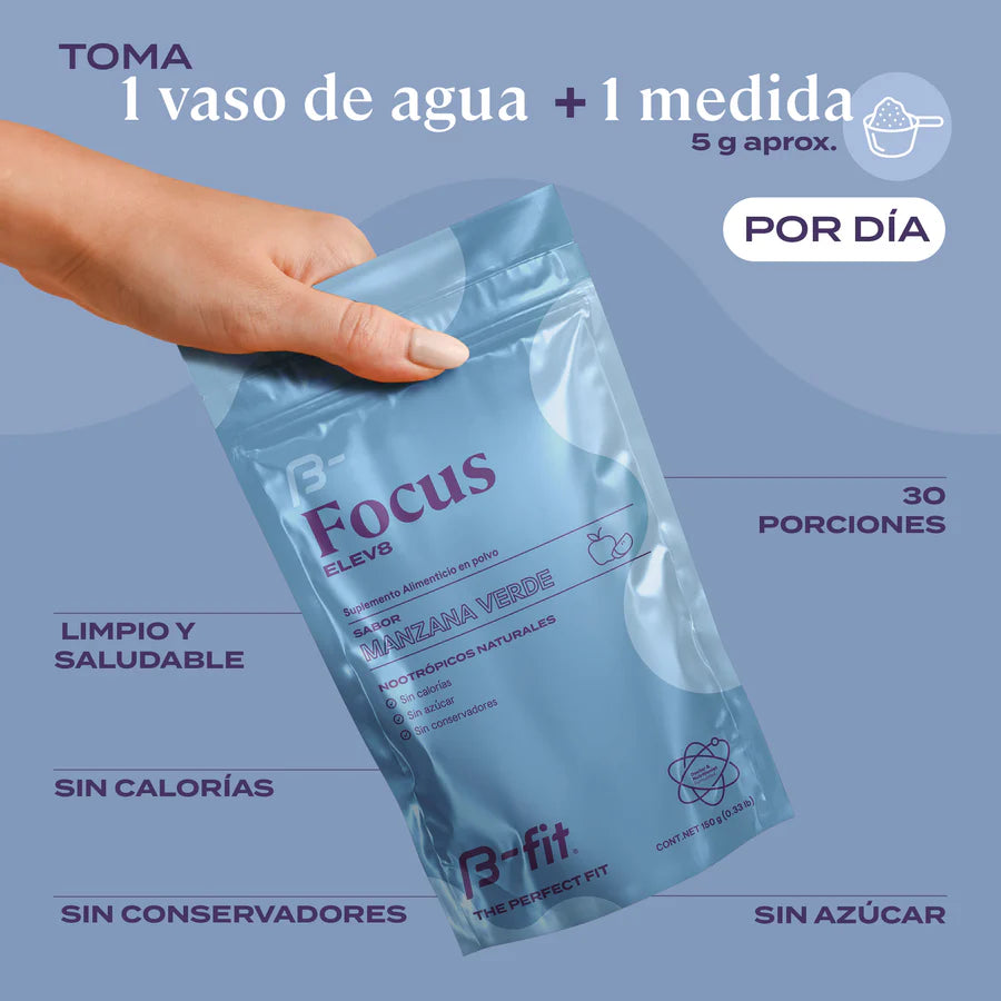 Focus Nootropics | Mejora la concentracion.