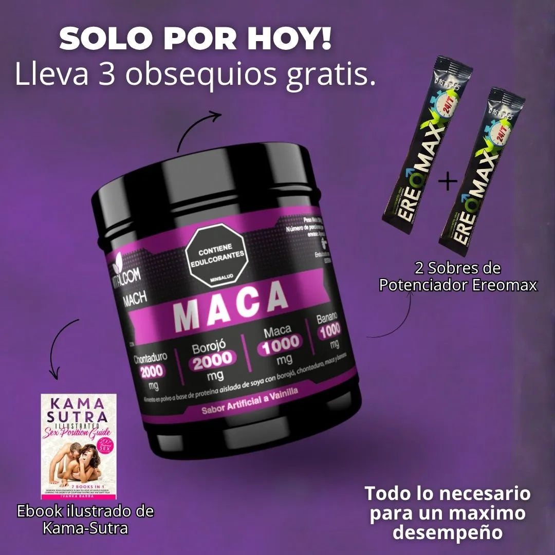 Maca | Aumenta la potencia y deseo 🔥