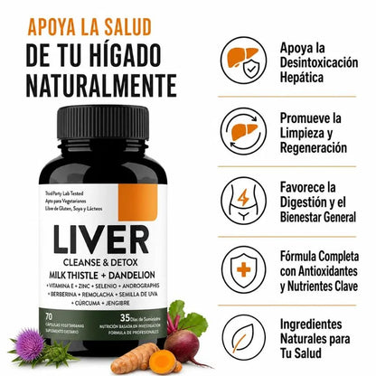 Liver Cleanse & Detox | Hígado Más Saludable