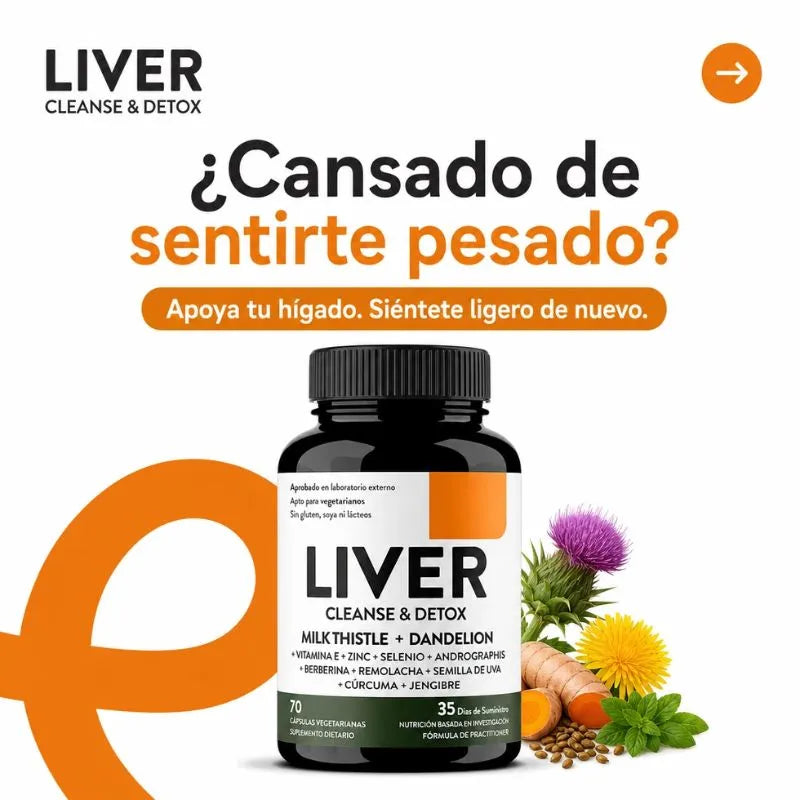 Liver Cleanse & Detox | Hígado Más Saludable