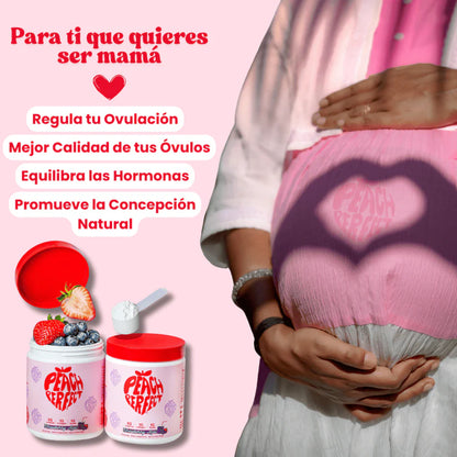 Peach Perfect Inositol en polvo | Regula las hormonas femeninas