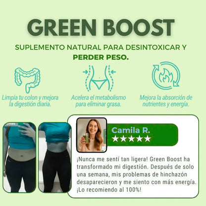 Green Boost | Limpia, desinflama y aumenta energia