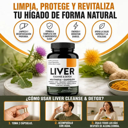 Liver Cleanse & Detox | Hígado Más Saludable