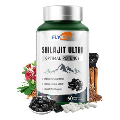 Shilajit Ultra x60 Caps. | Mayor resistencia y duración 🔥🍆