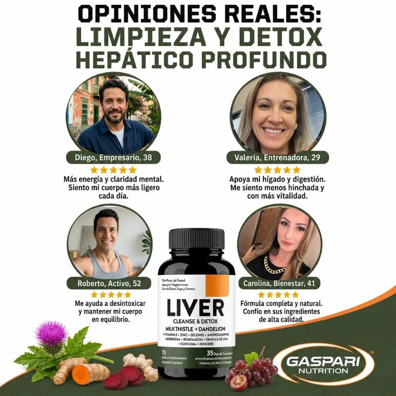 Liver Cleanse & Detox | Hígado Más Saludable