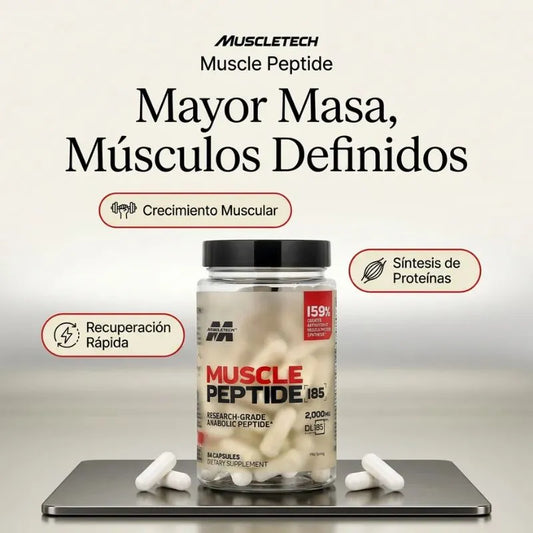 Muscle Peptide 185 | Recuperación rápida, crecimiento real