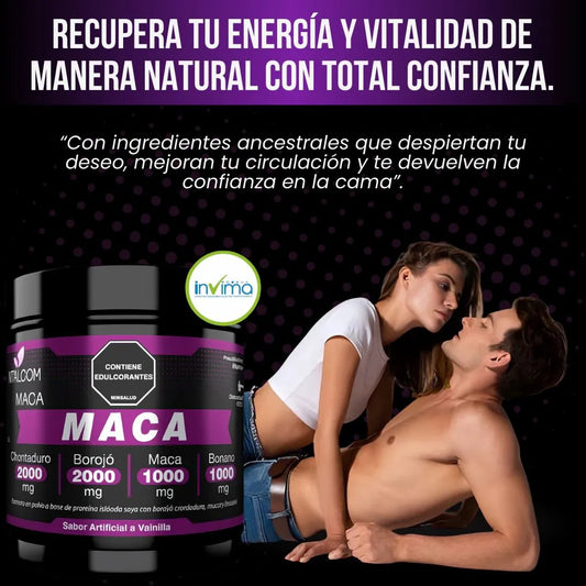 Maca | Aumenta la potencia y deseo 🔥