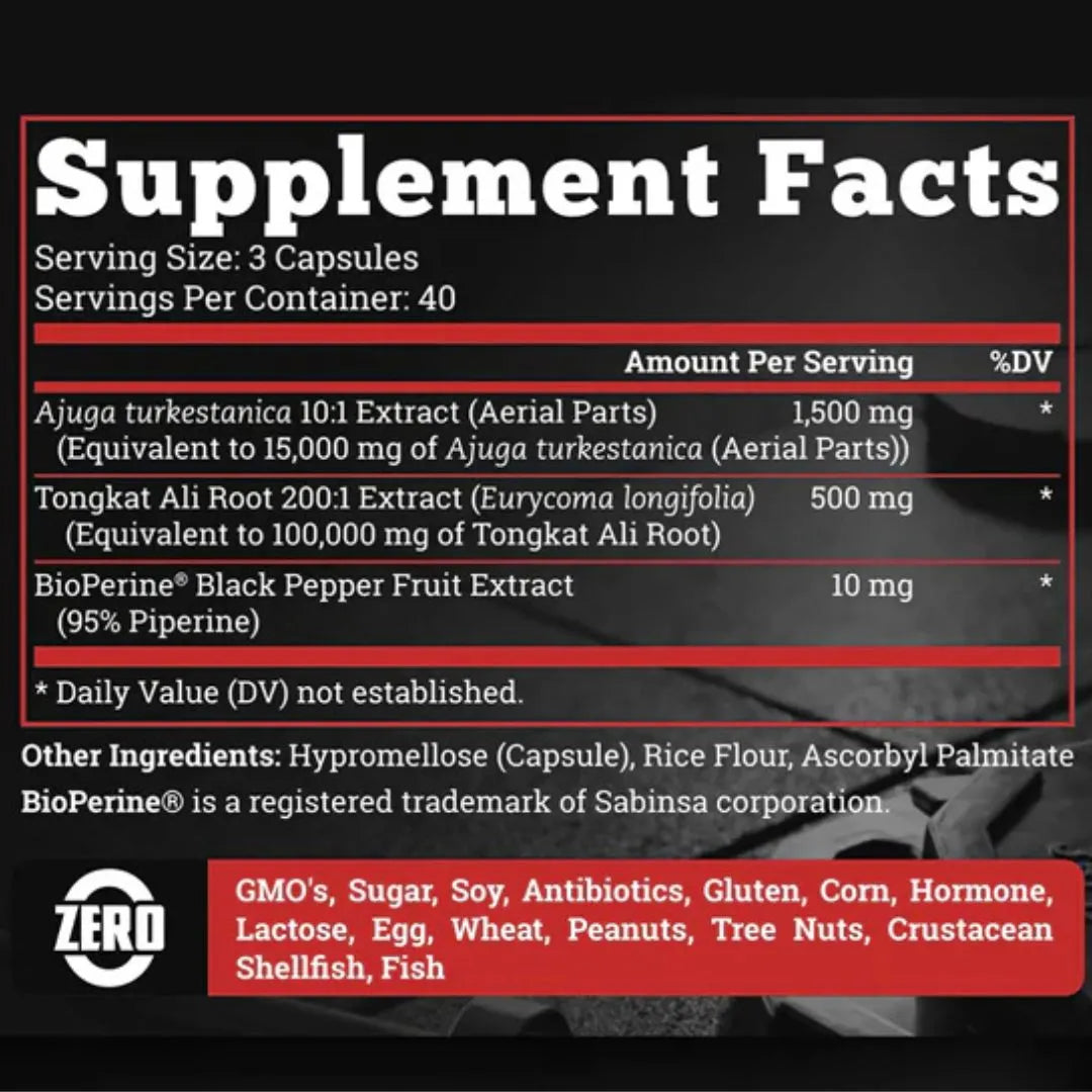 Turkesterone | Aumenta la potencia y deseo 🔥