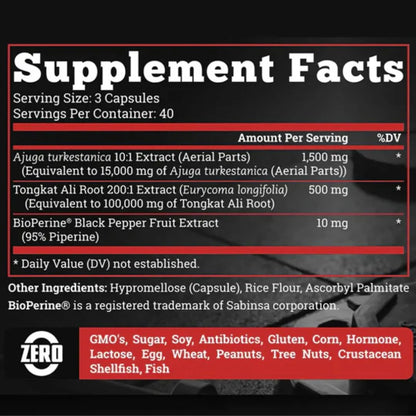 Turkesterone | Aumenta la potencia y deseo 🔥