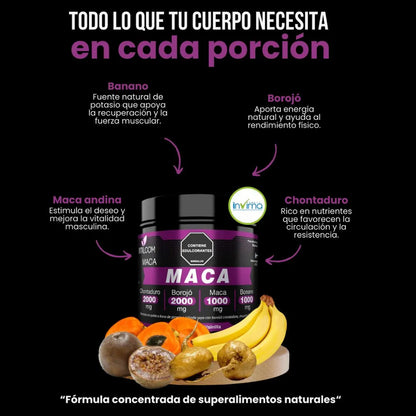 Maca | Aumenta la potencia y deseo 🔥
