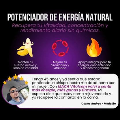 Maca | Aumenta la potencia y deseo 🔥