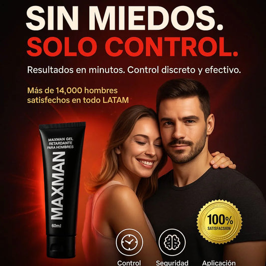 MaxMan | Gel retardante OFERTA 2X1