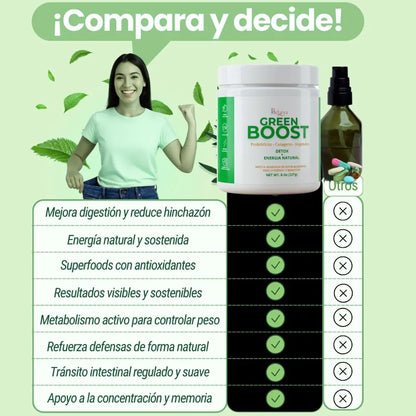 Green Boost | Limpia, desinflama y aumenta energia