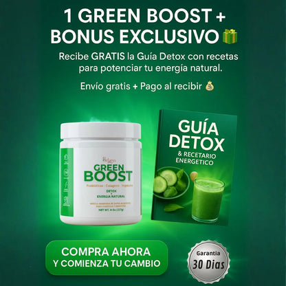 Green Boost | Limpia, desinflama y aumenta energia