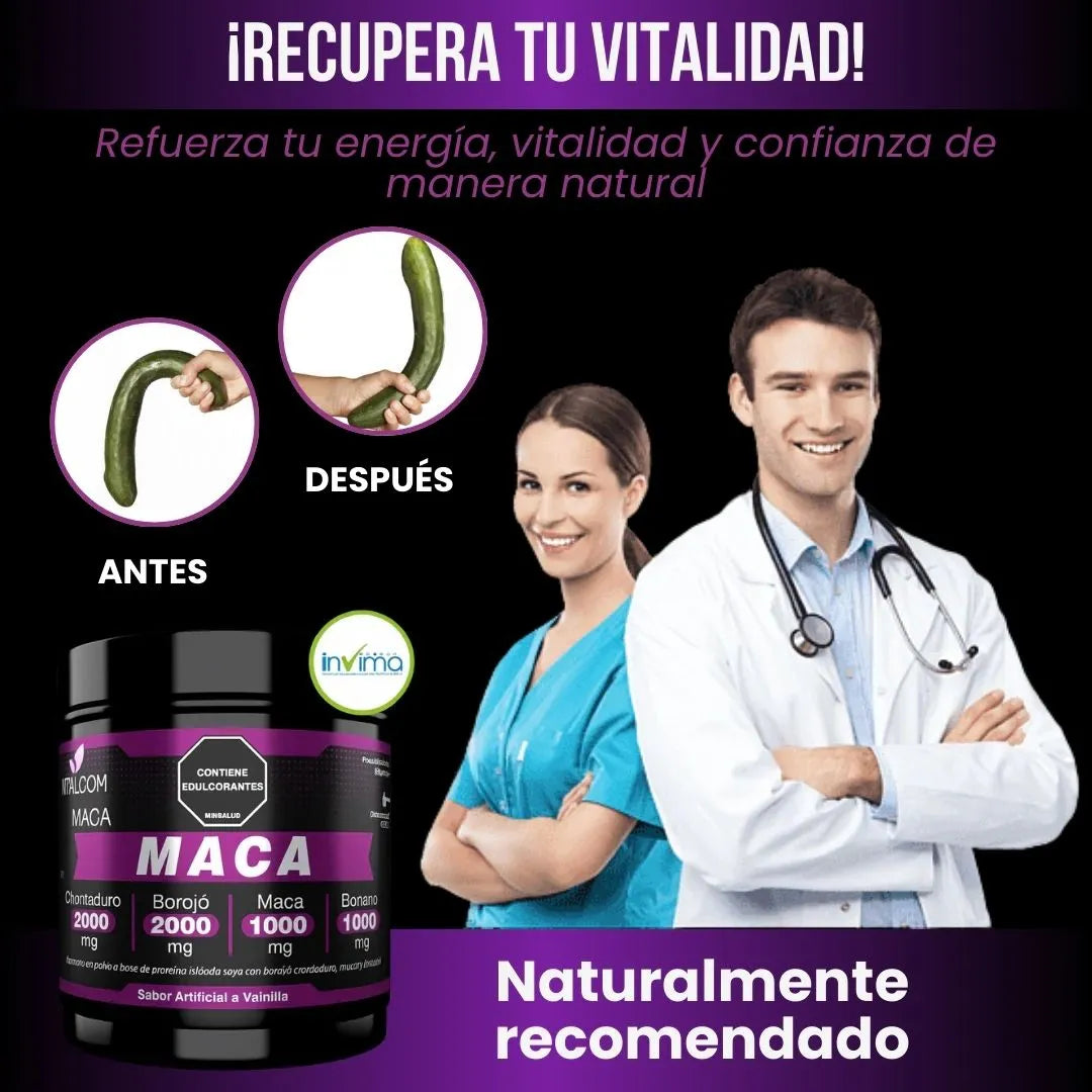 Maca | Aumenta la potencia y deseo 🔥