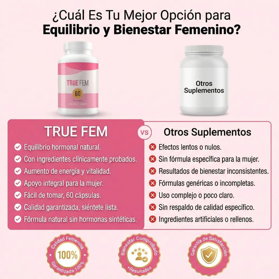 True Fem | Bienestar y salud femenina