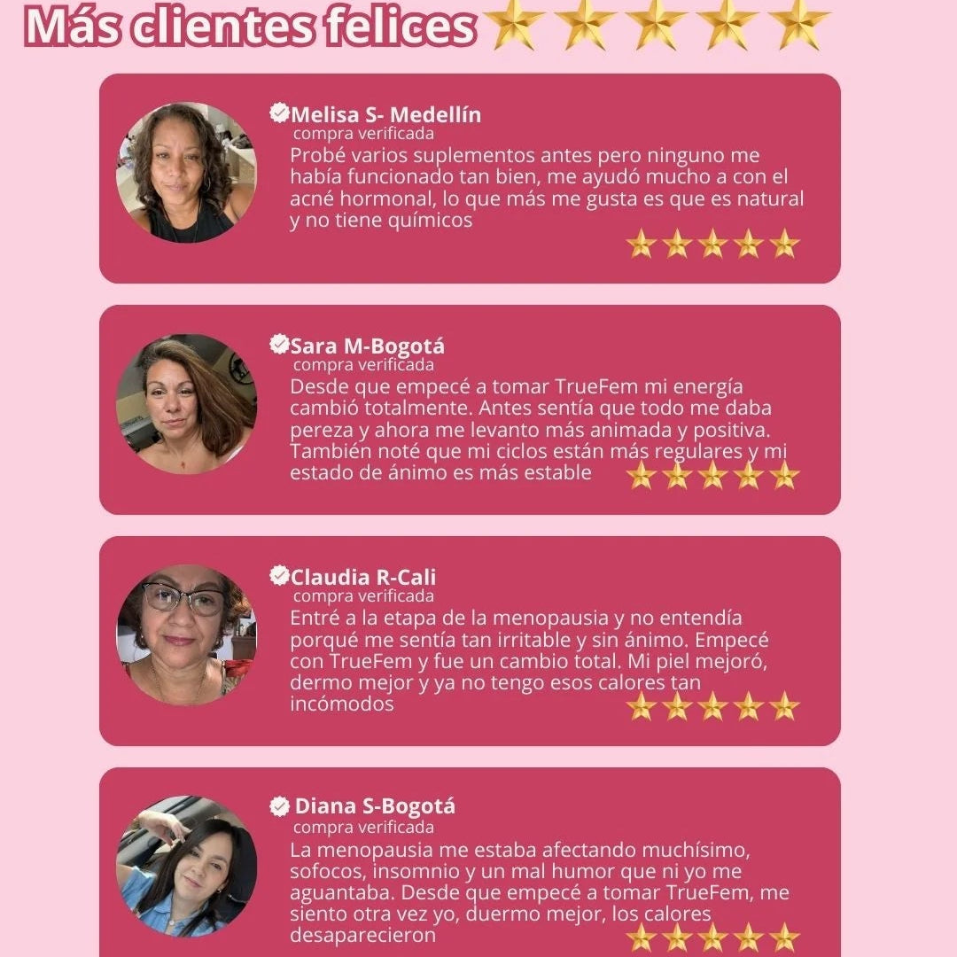 True Fem | Bienestar y salud femenina