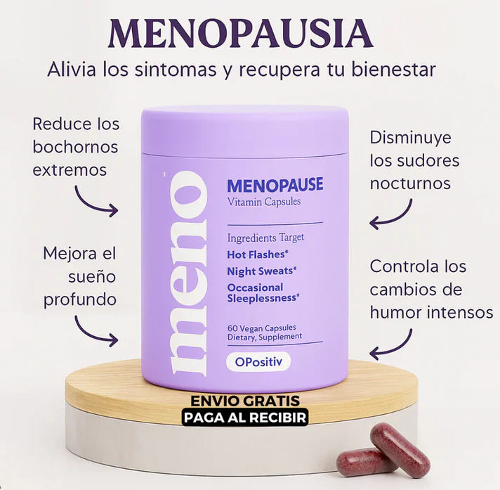 Meno | Vitaminas para la Menopausia X60uni.