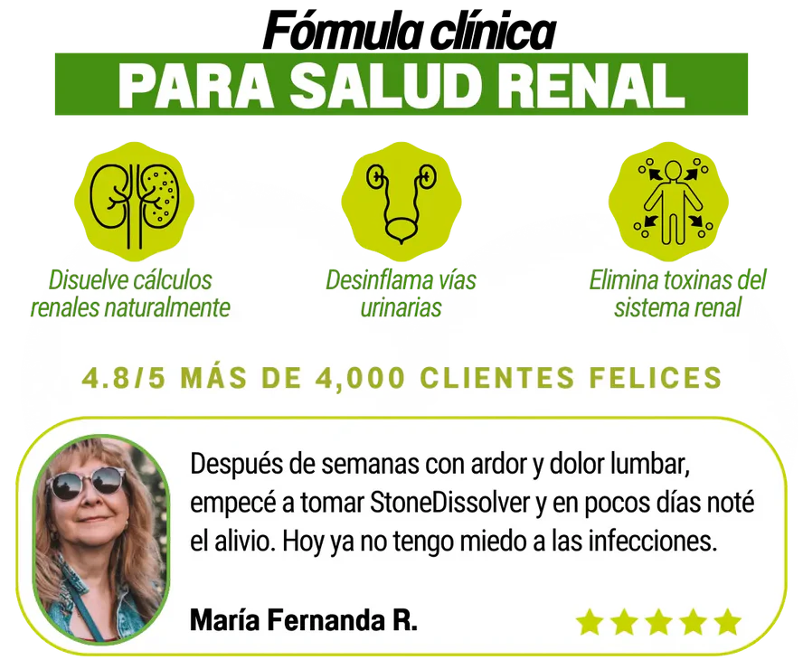 Stone Dissolver | Elimina cálculos y desintoxica