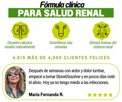 Stone Dissolver | Elimina cálculos y desintoxica